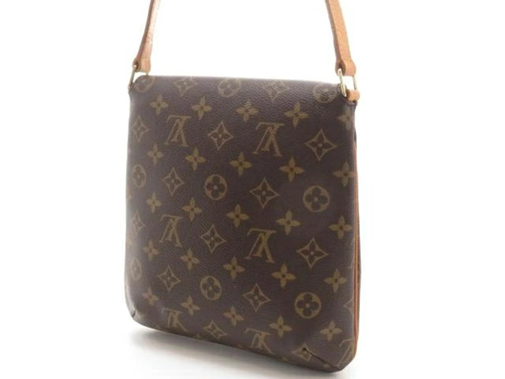 Louis Vuitton Short Shoulder Musette Monogram Salsa Bag Brown